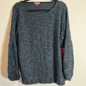 Vince Camuto Women’s Green/Black Sweater